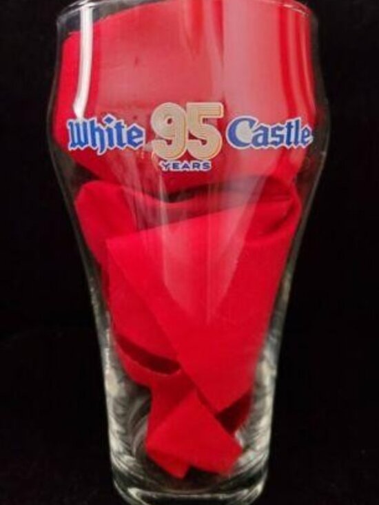 Libbey Other - NEW Coca Cola Coke WHITE CASTLE Anniversary Bell Soda Glass